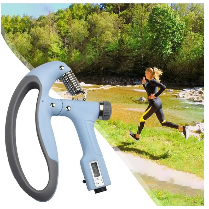 10-100Kg Adjustable Hand Spring Electronic Exerciser Grip