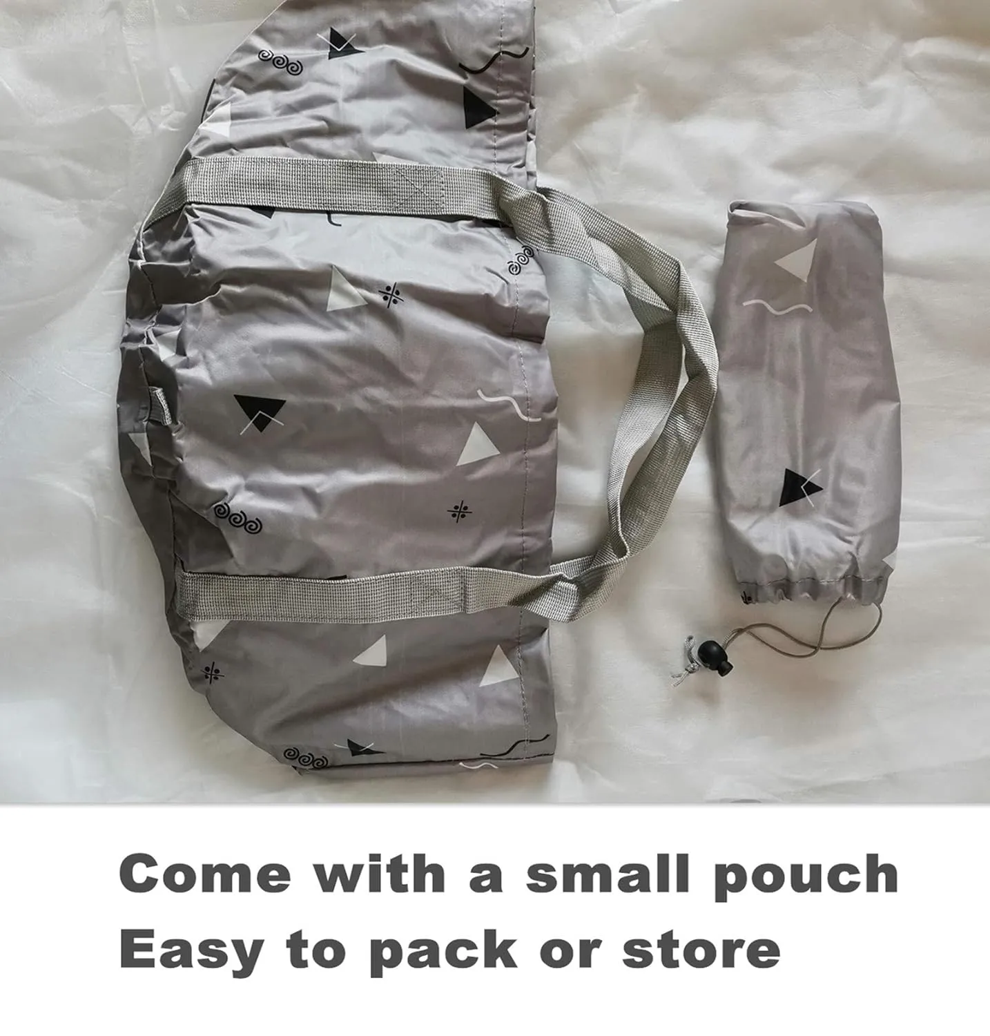 14L Collapsible Feet Bath Basin Soaking Bag for Kids, Portable Foot Spa Soak Tub Foldable Water Bucket for Travel Camping, Grey