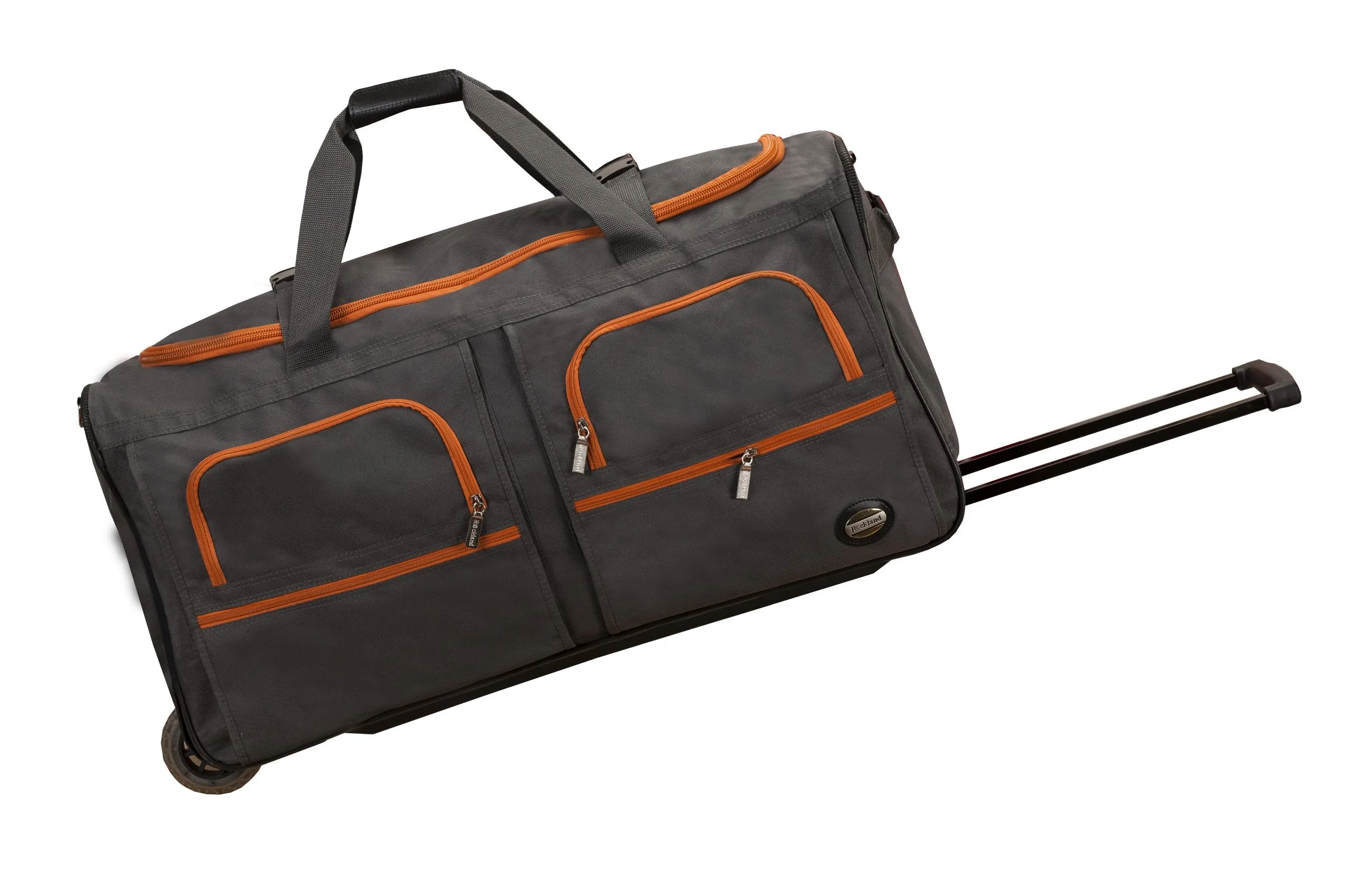 30" Rolling Duffel Bag with Skate Wheels