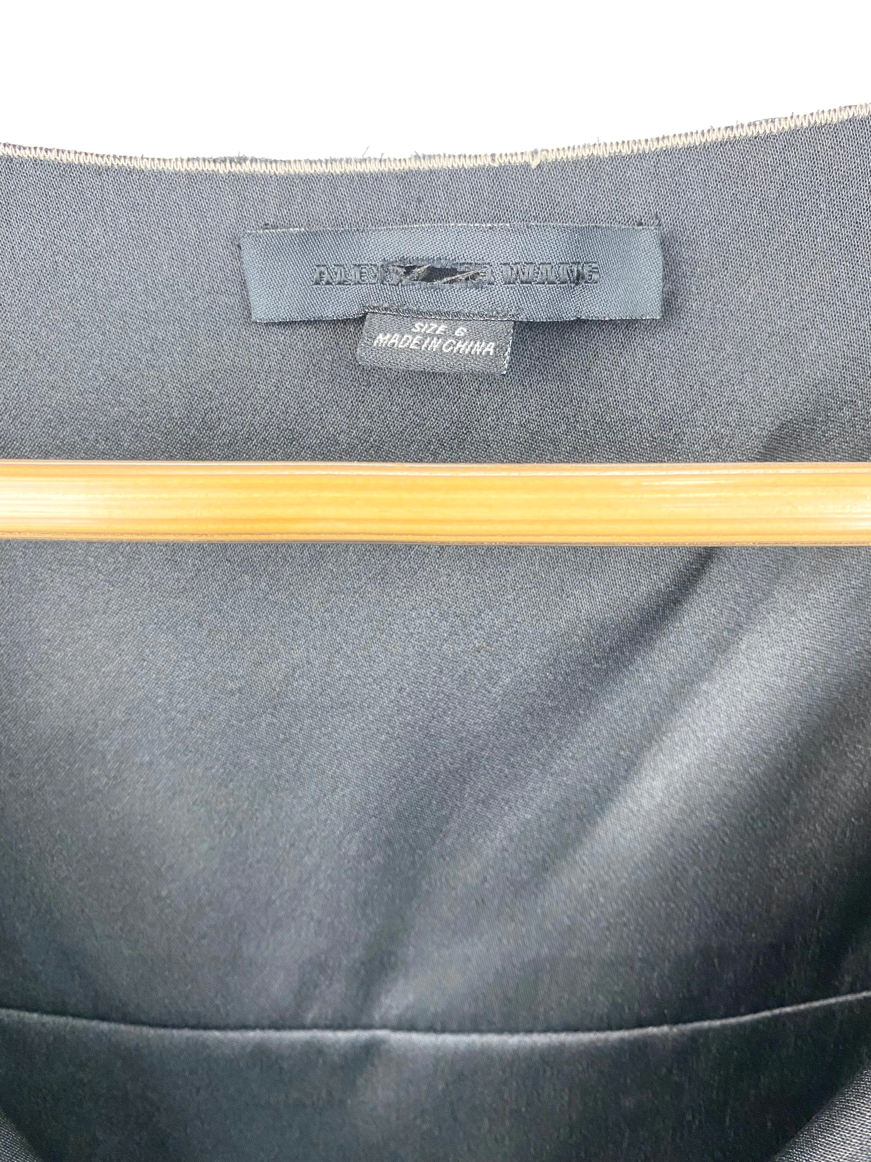Alexander Wang Black Silk Shift - AU10/12