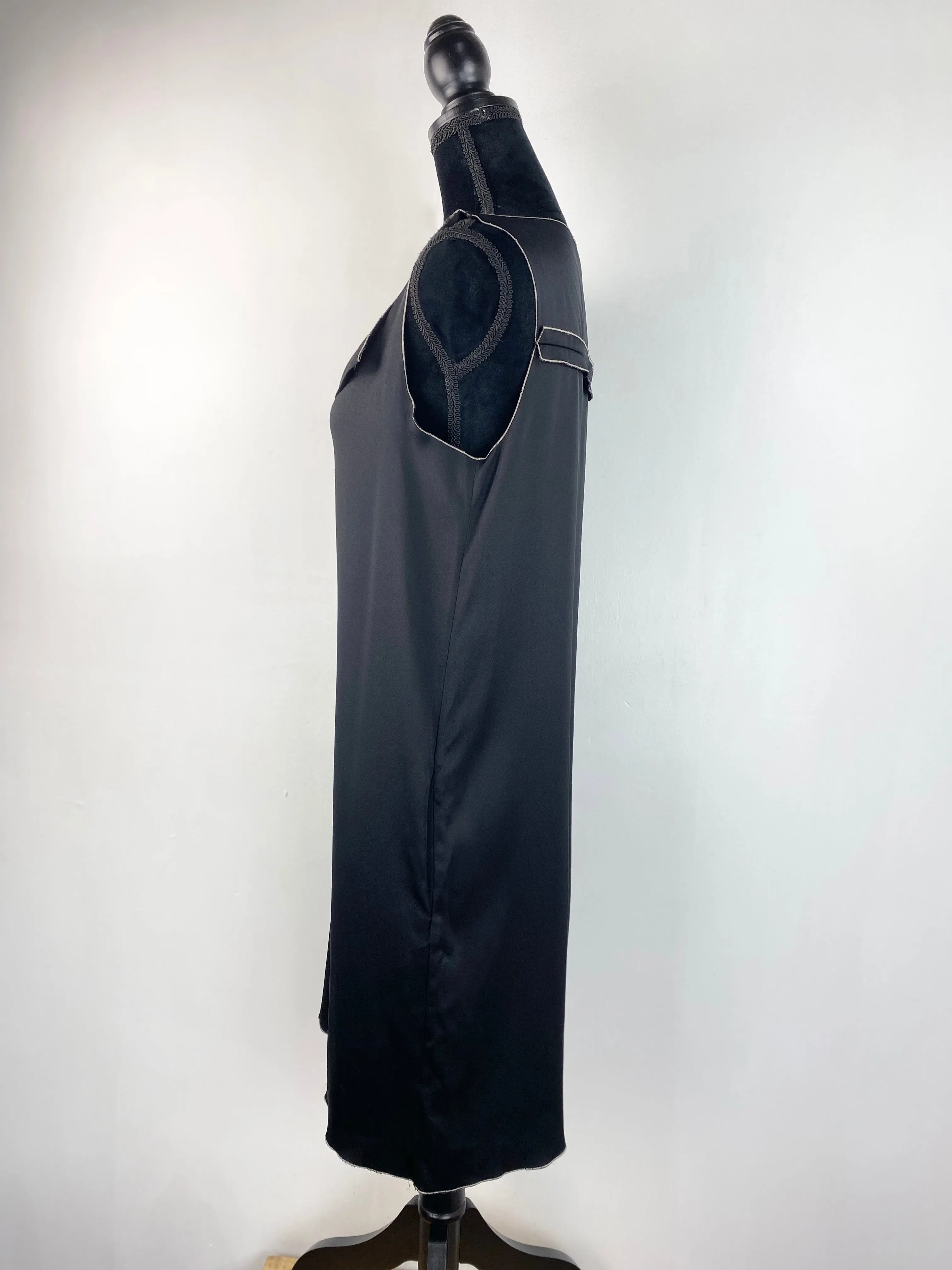 Alexander Wang Black Silk Shift - AU10/12