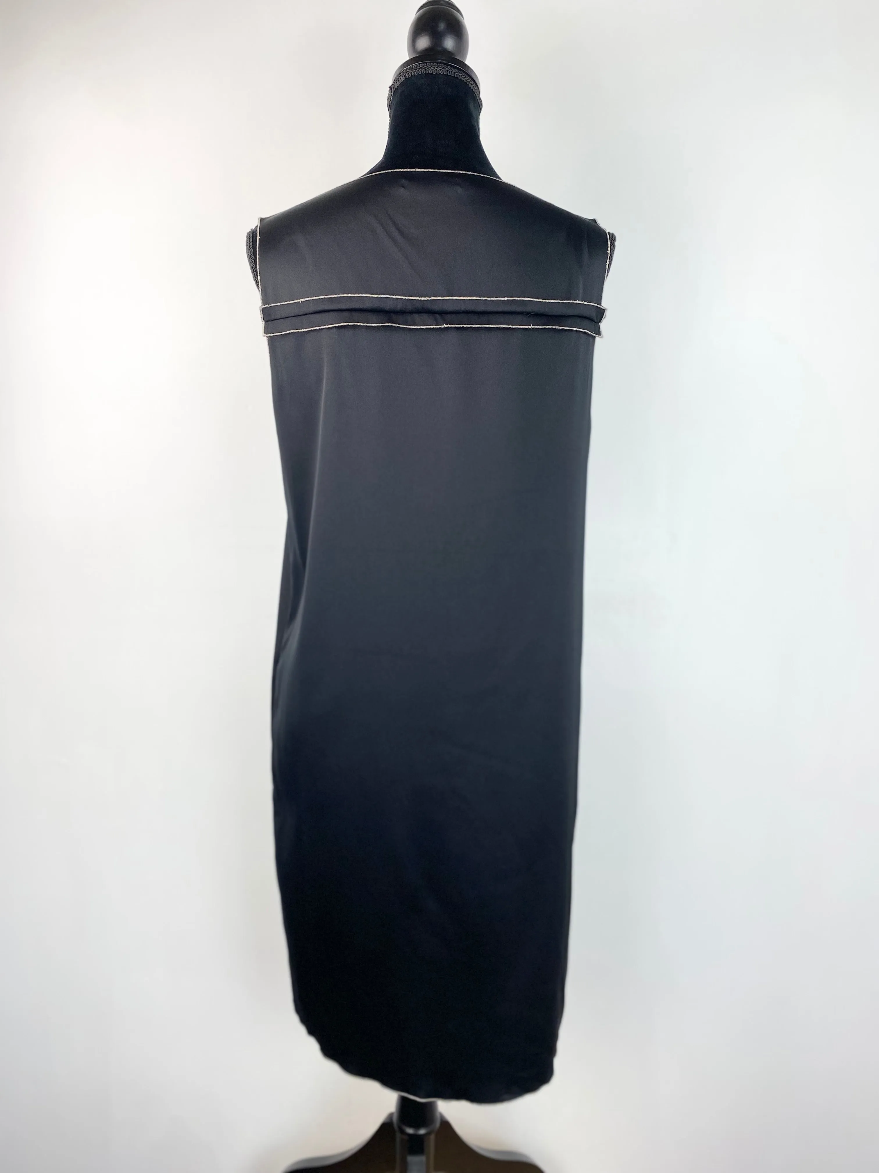 Alexander Wang Black Silk Shift - AU10/12