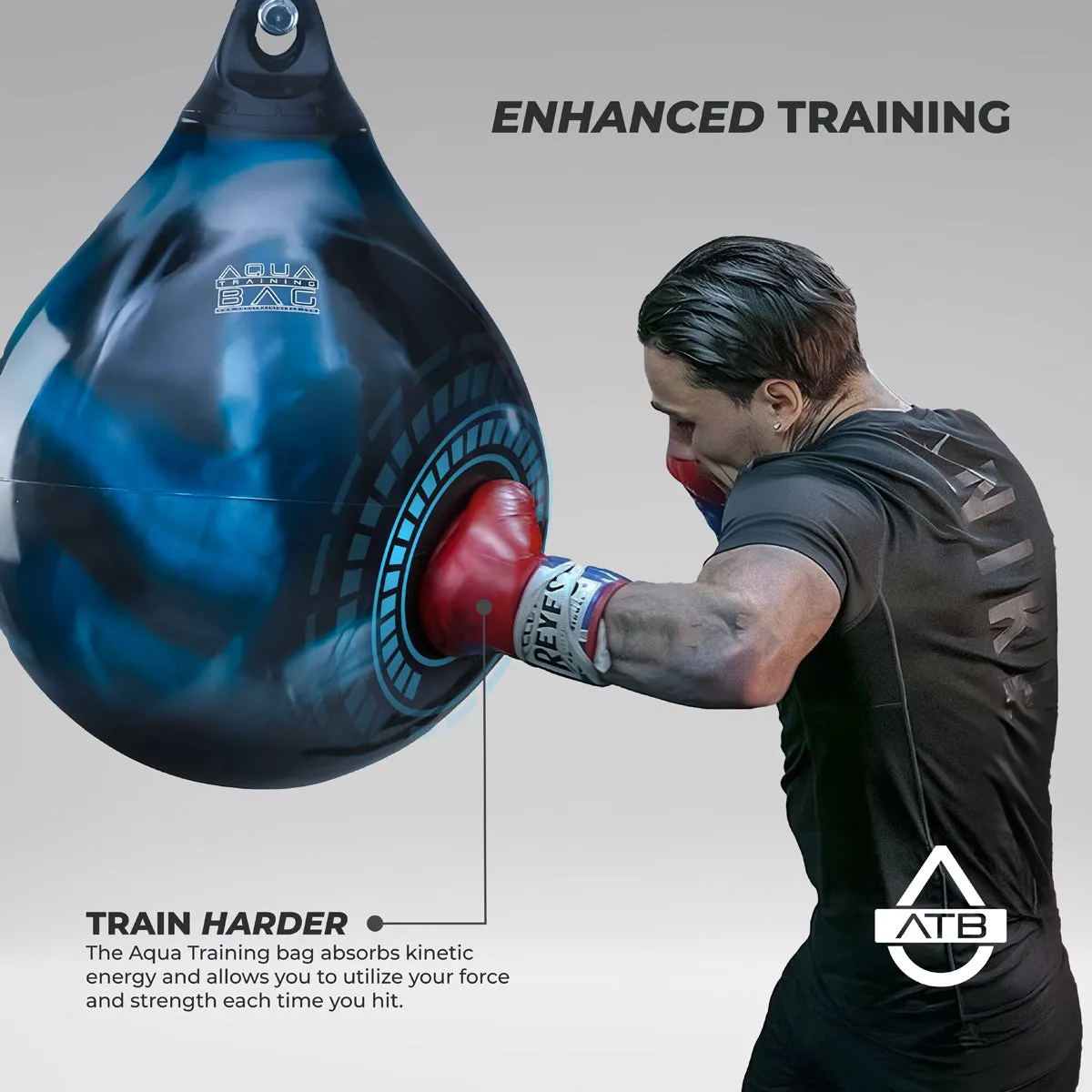Aqua 12" 35lb Headhunter Training Bag Orange