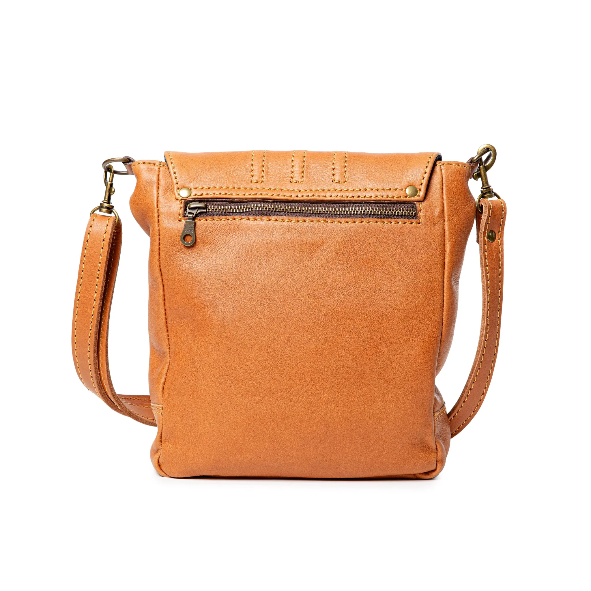 Buffalo Leather 8 inch Messenger