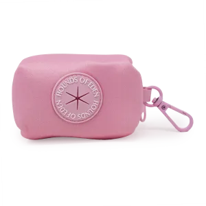 Candy floss Pink 'All Weather' Poop Bag Holder
