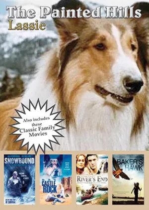 Classics 5-movie pack includes Lassie: The Painted Hills, Snowbound, Castle Rock, River's End, and Baker's Hawk