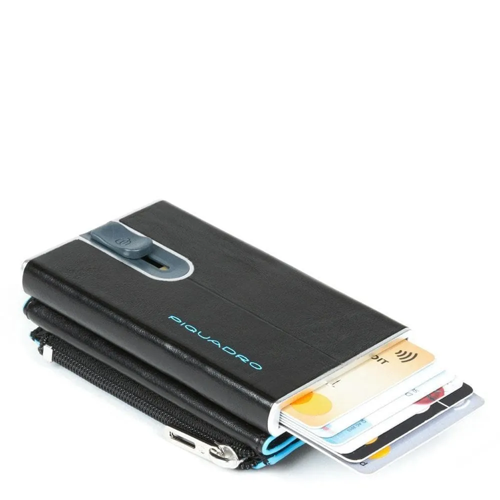 Compact wallet per banconote e carte di credito