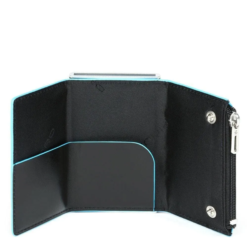 Compact wallet per banconote e carte di credito