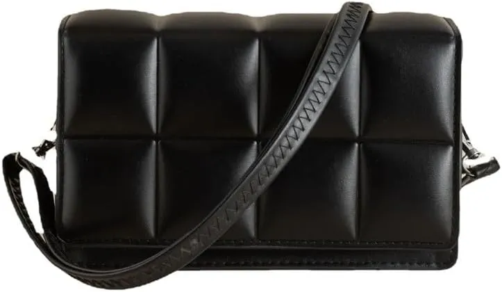 Crossbody Tofu Bag Fashionable and Small Square Bag Versatile Shoulder Chocolate Bag