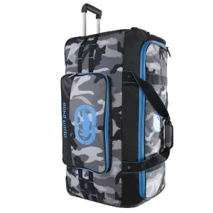 Ecko Unltd. Men's United 32" Large Rolling Duffel Bag, Camo/Red/Blue One Size