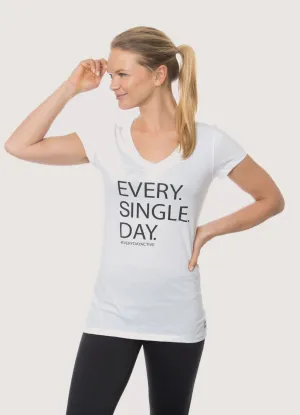 Every Single Day V-Neck Tee