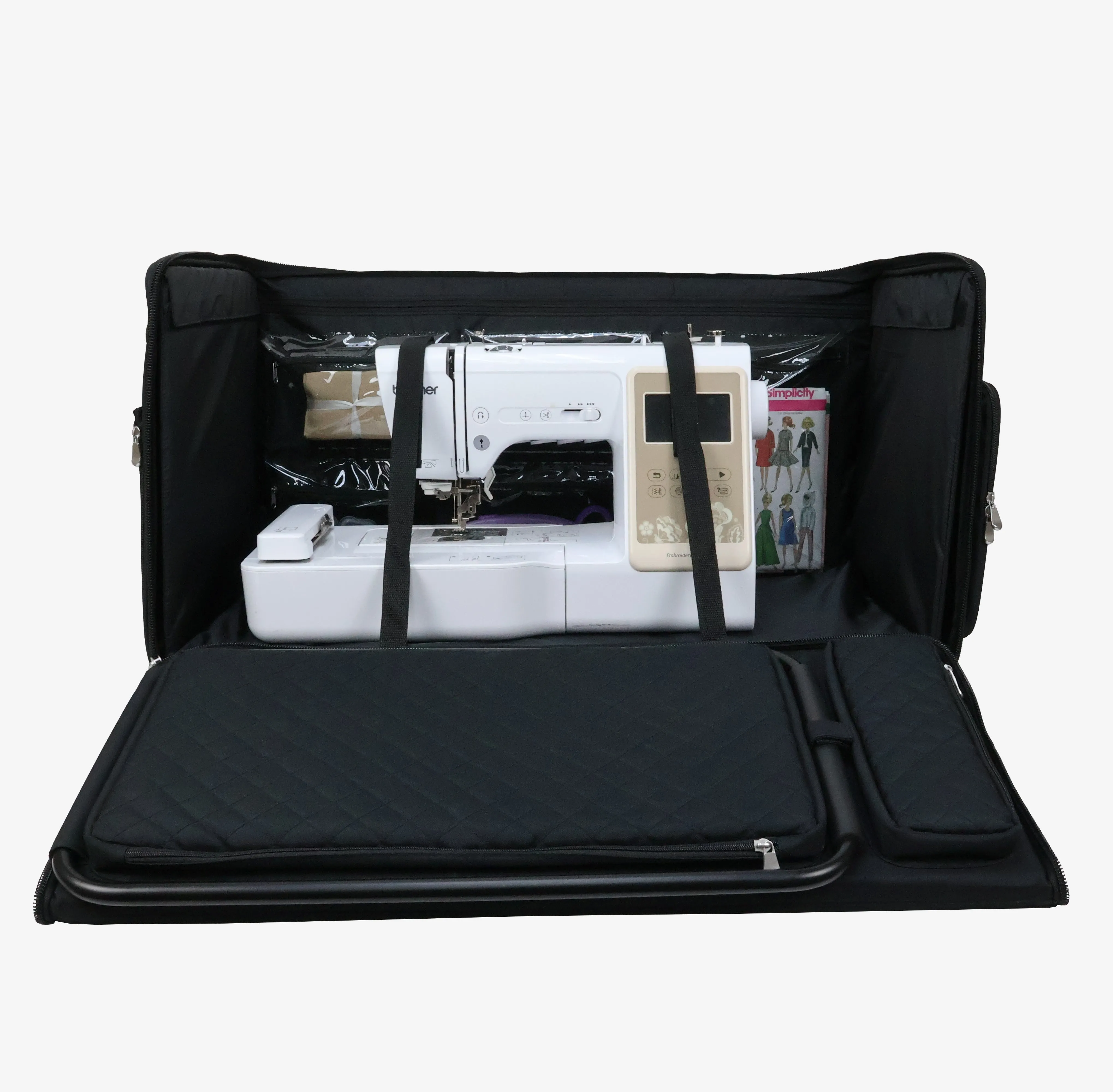Everything Mary Jumbo Rolling Sewing Case | Black
