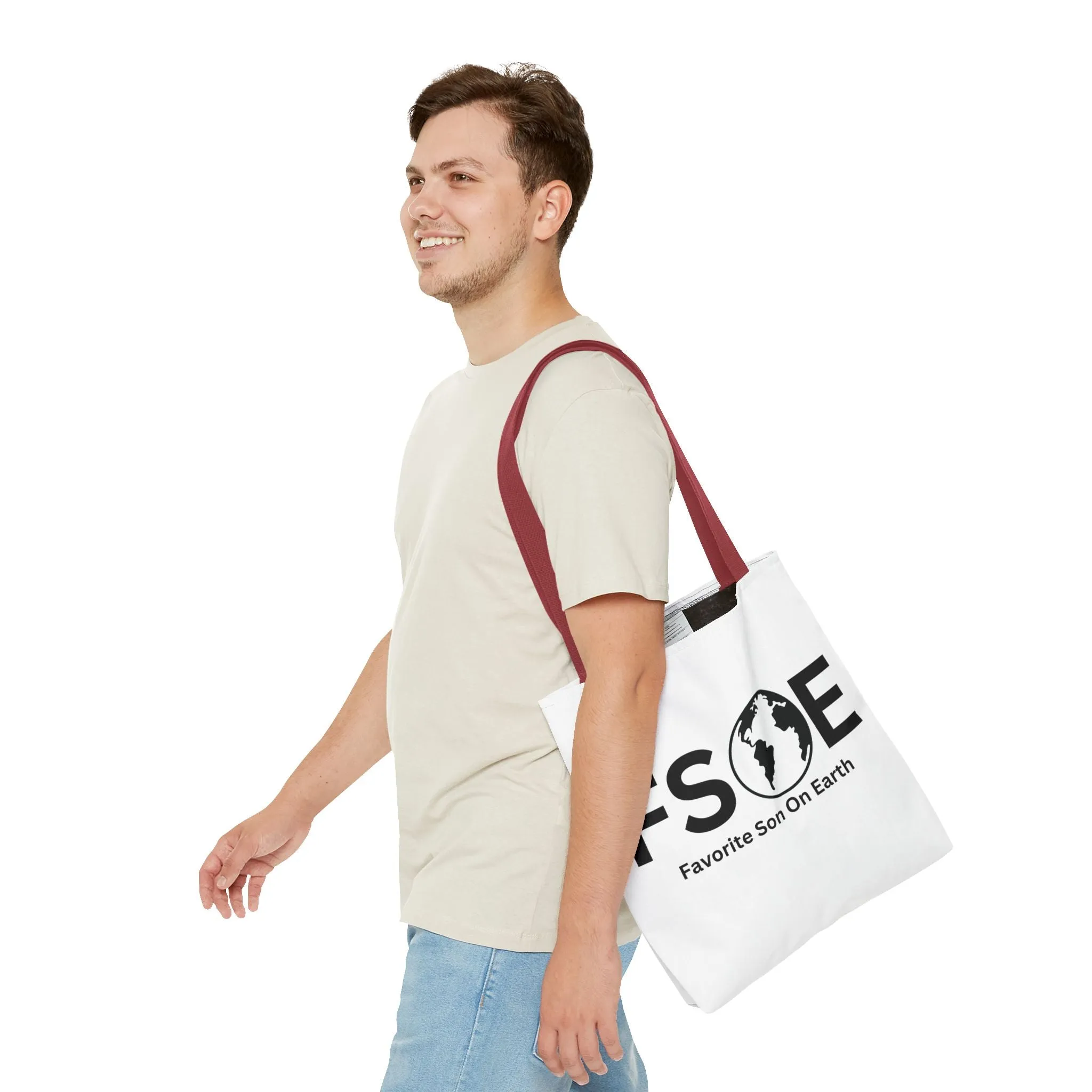 Favorite Son On Earth (FSOE) Tote Bag - Custom Printed Stylish and Functional Tote