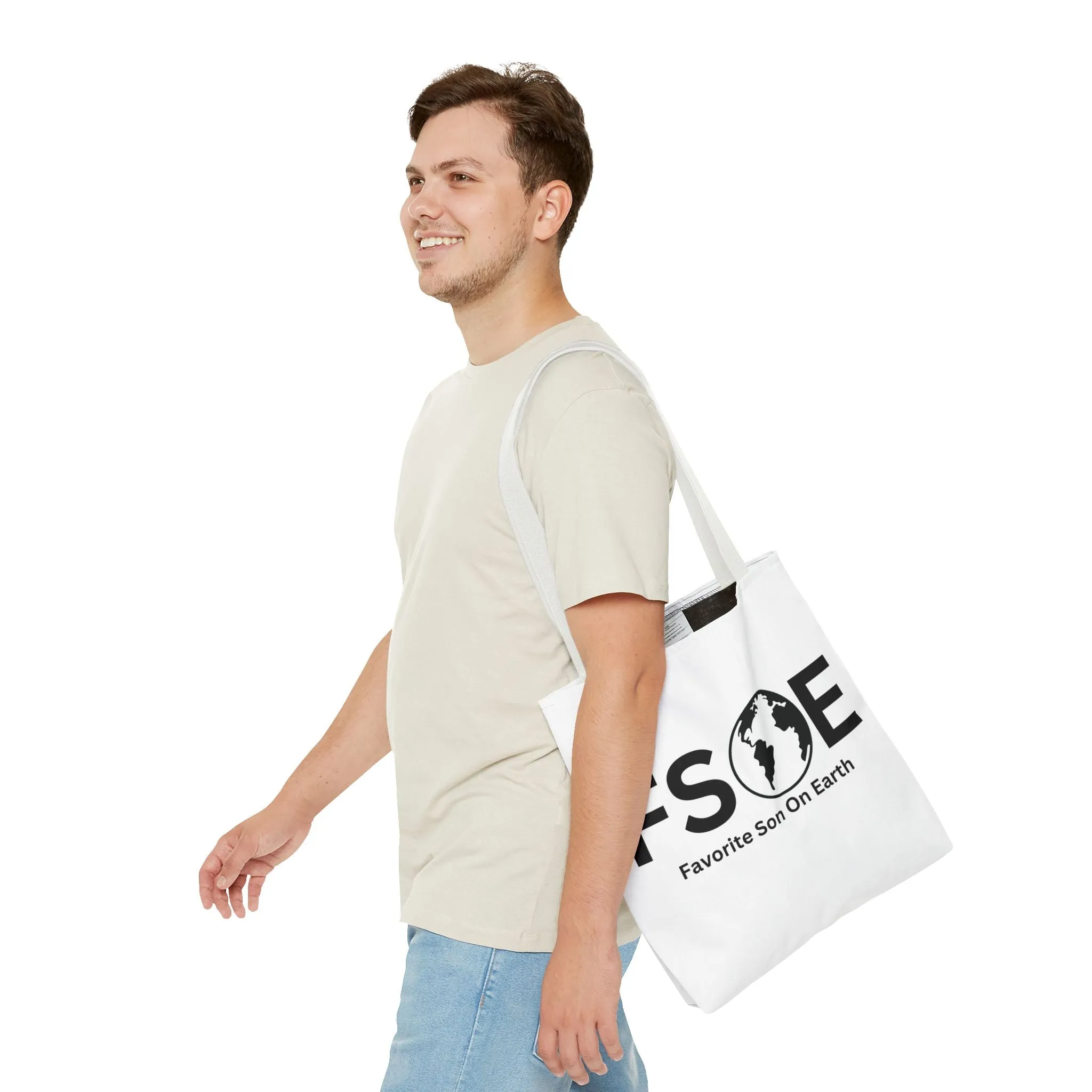 Favorite Son On Earth (FSOE) Tote Bag - Custom Printed Stylish and Functional Tote