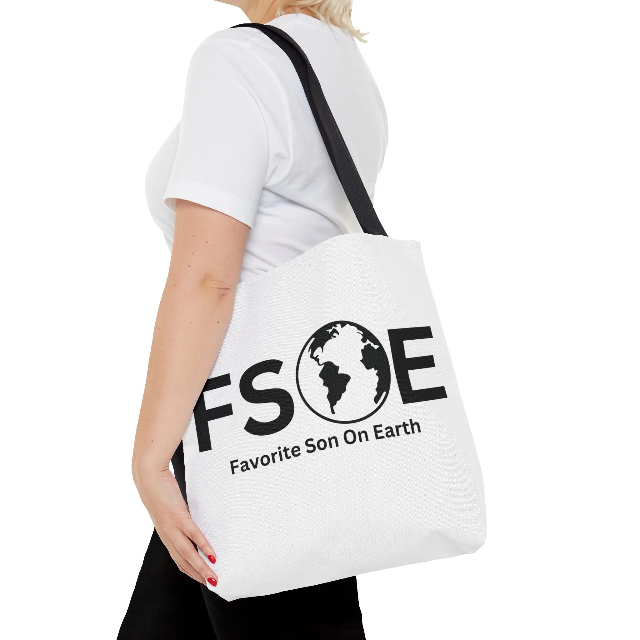 Favorite Son On Earth (FSOE) Tote Bag - Custom Printed Stylish and Functional Tote