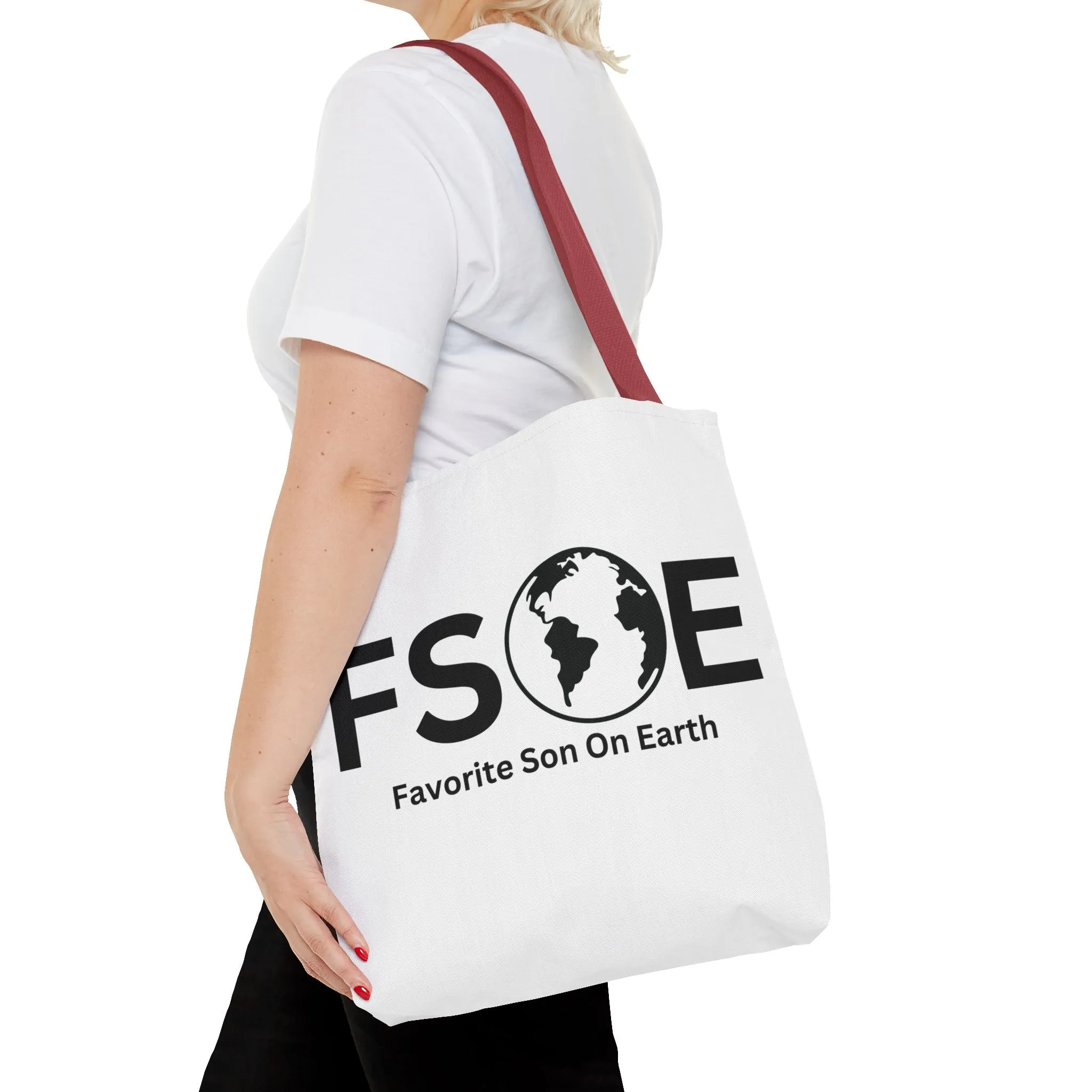 Favorite Son On Earth (FSOE) Tote Bag - Custom Printed Stylish and Functional Tote