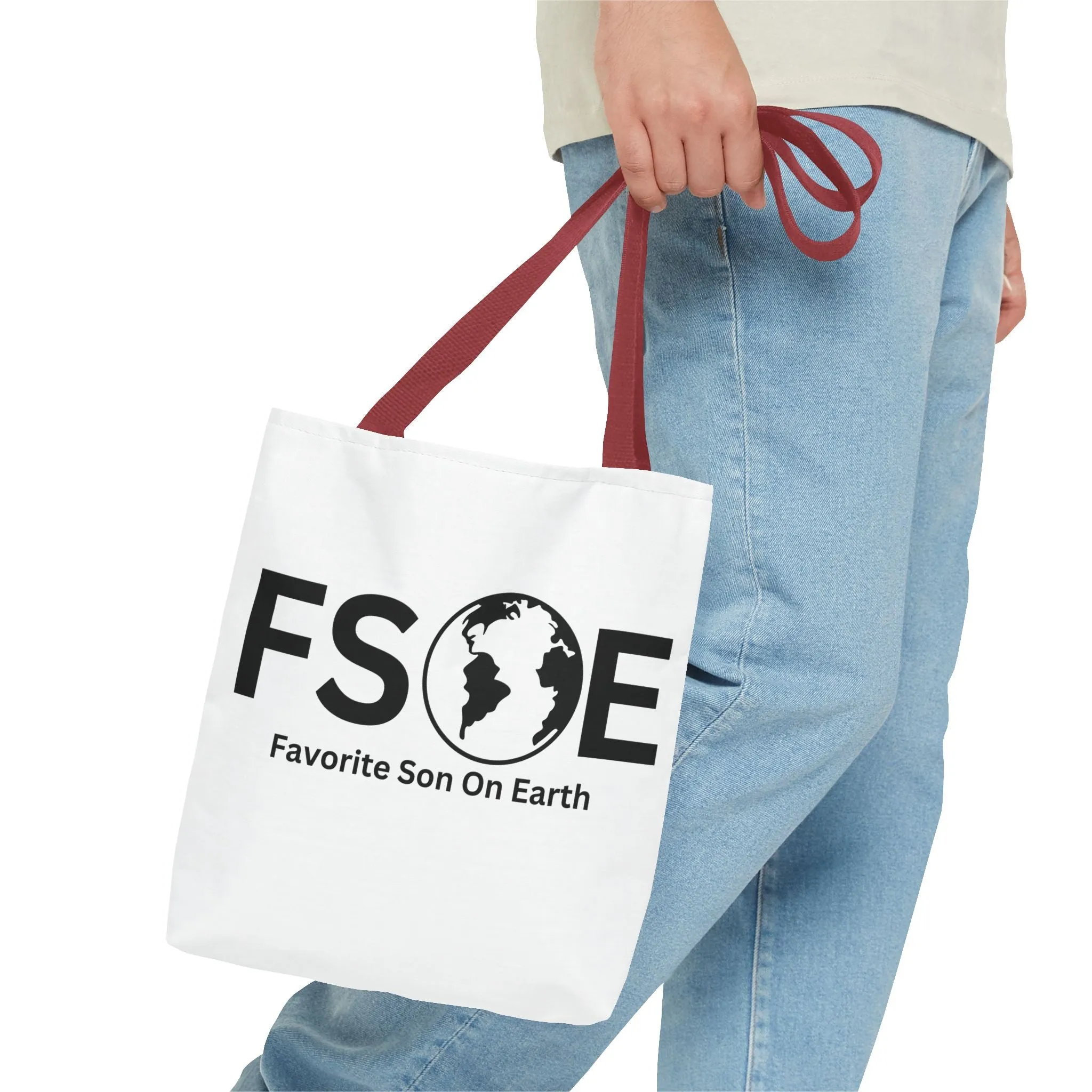 Favorite Son On Earth (FSOE) Tote Bag - Custom Printed Stylish and Functional Tote