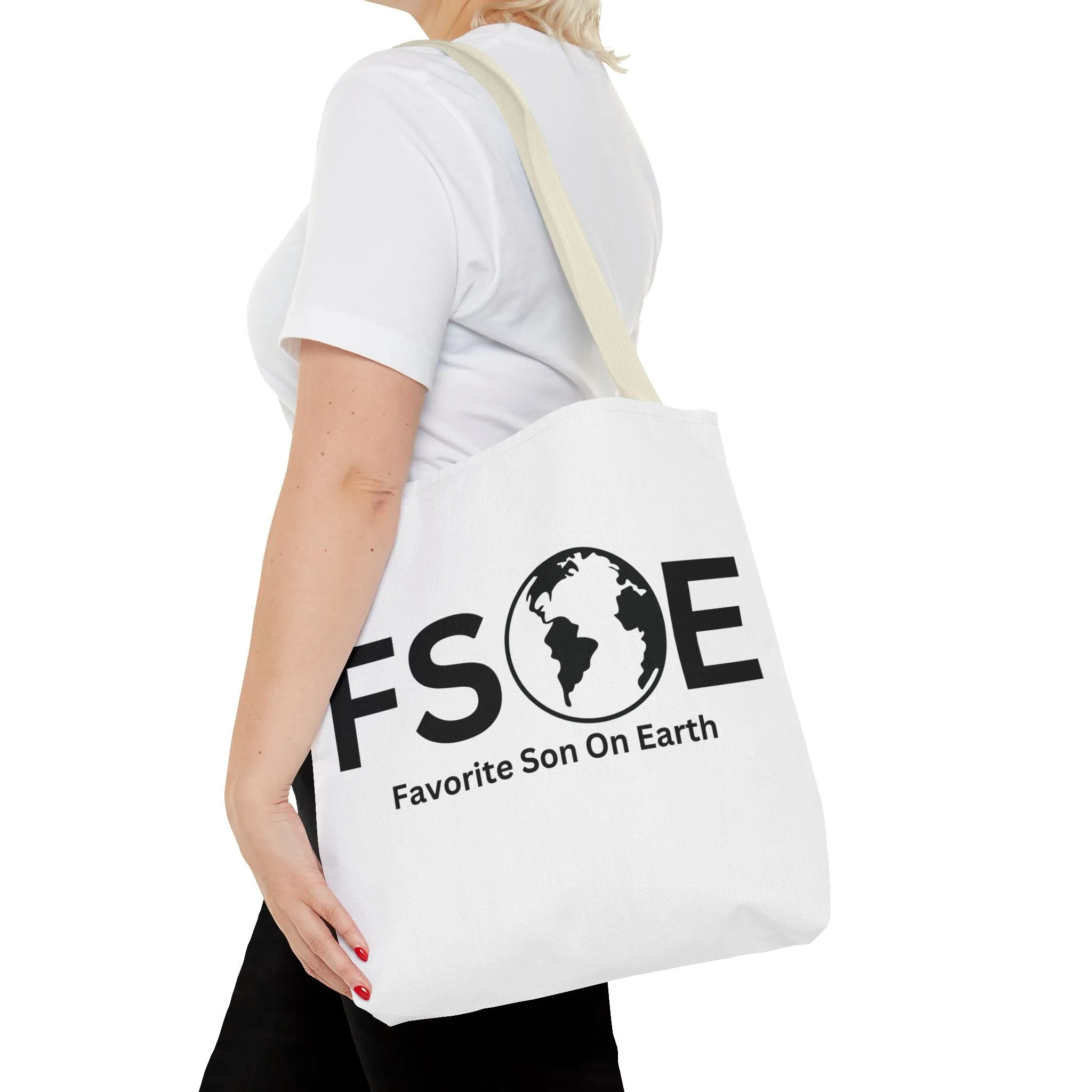 Favorite Son On Earth (FSOE) Tote Bag - Custom Printed Stylish and Functional Tote