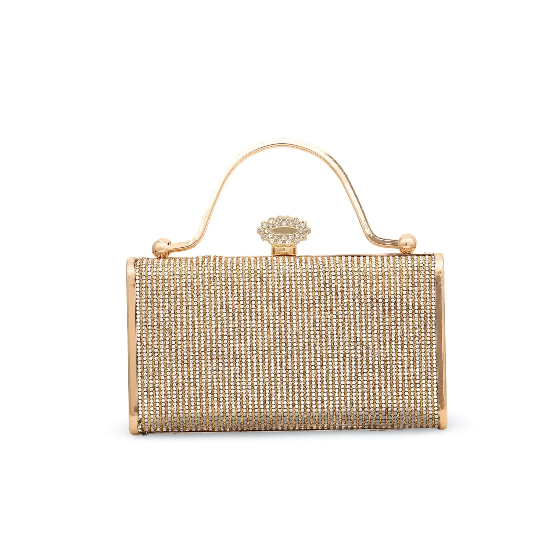 Golden Bridal Clutch P15060