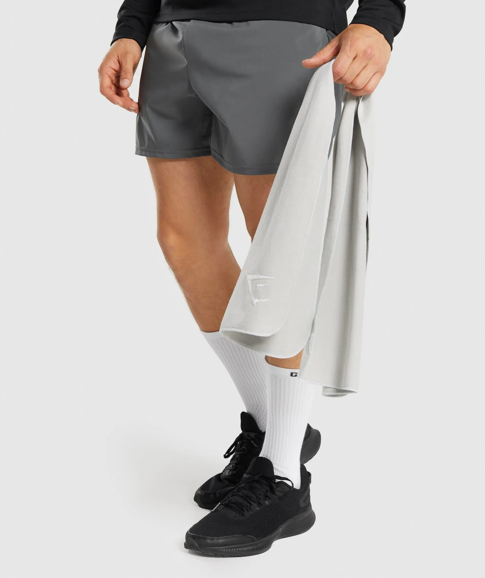 Gymshark Sweat Towel - Light Grey