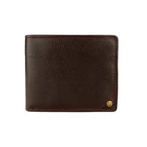 Hidesign Angle Stitch Leather Multi-Compartment Leather Wallet