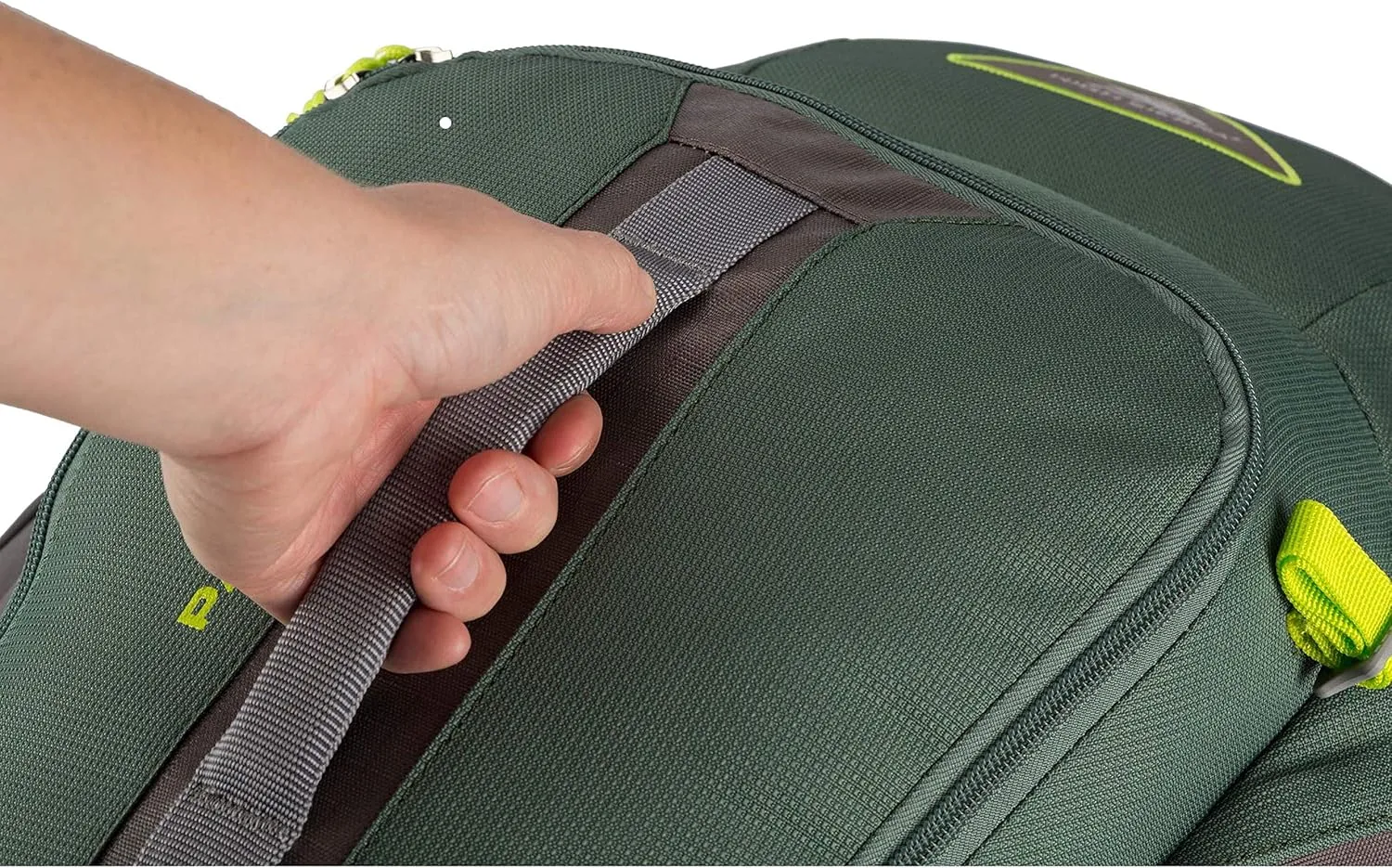 High Sierra Pathway Internal Frame Hiking Backpack, Pine/Slate/Chartreuse, 60L