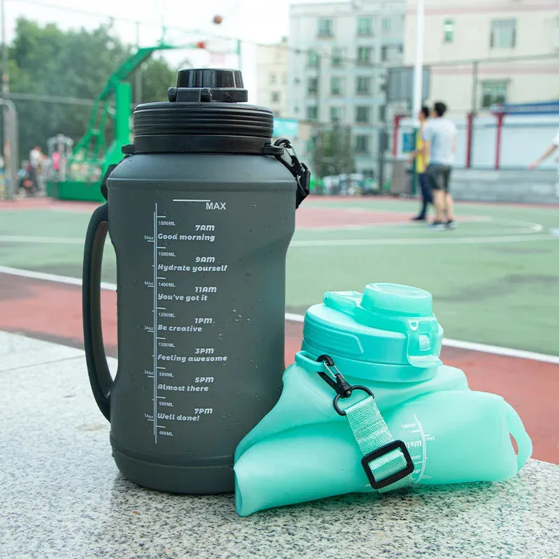 HydraFlex™ 2L Silicone Sports Water Bottle