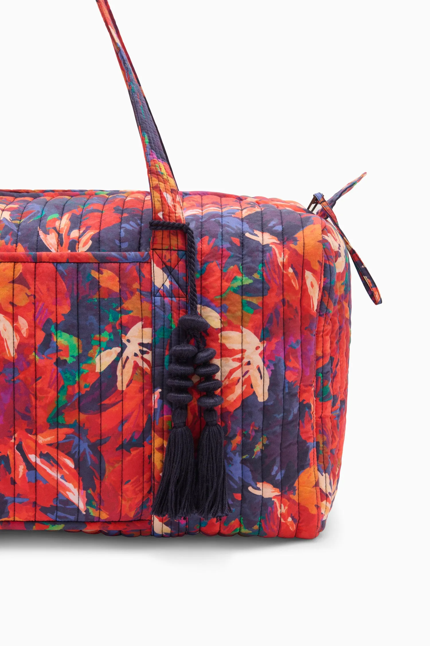 Idalia Weekender Duffle - Carmine