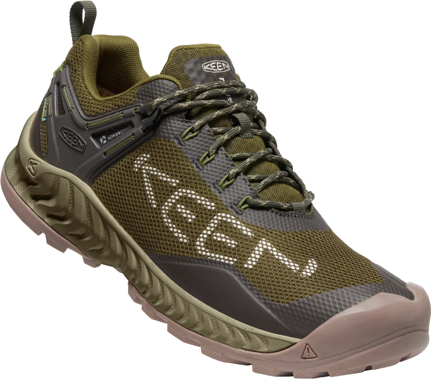 KEEN OUTDOOR NXIS EVO WATERPROOF DARK OLIVE/BLACK OLIVE 1025909