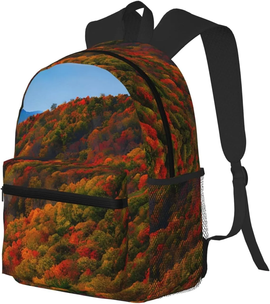 Lightweight Laptop Backpack,Casual Daypack Travel Backpack Bookbag Work Bag for Men and Women-Blue Ridge Parkway Mountains
