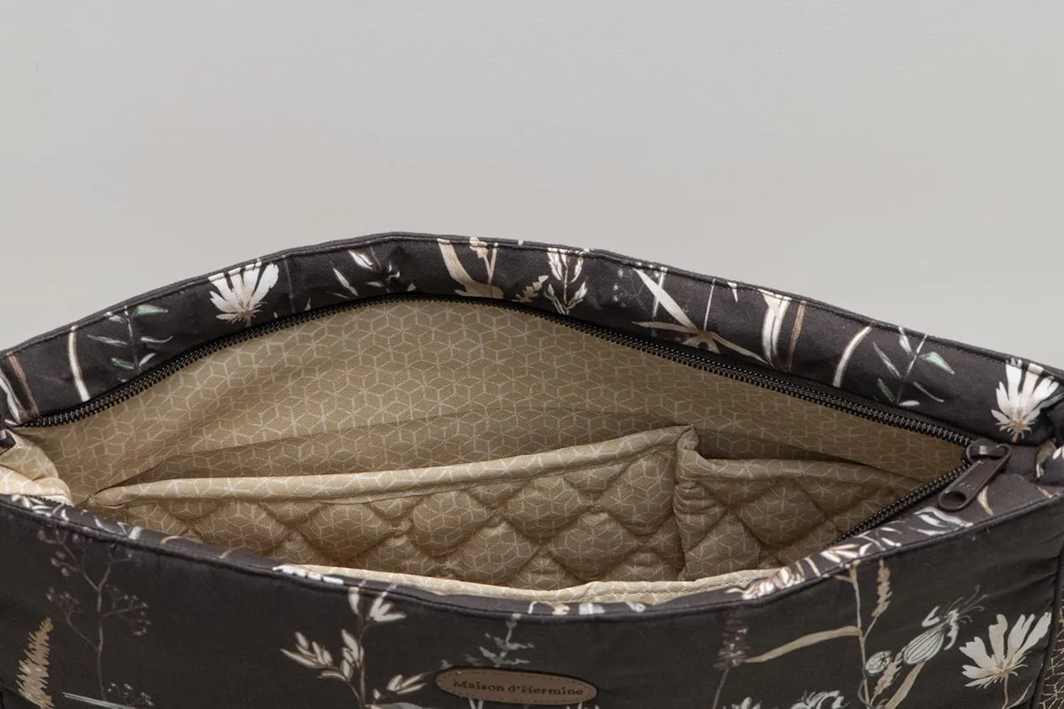 Maison d' Hermine Hand Bags for Women Cotton Shoulder Bag for Shopping Travel Everyday Use Cross Body Tote purse Sling Bag