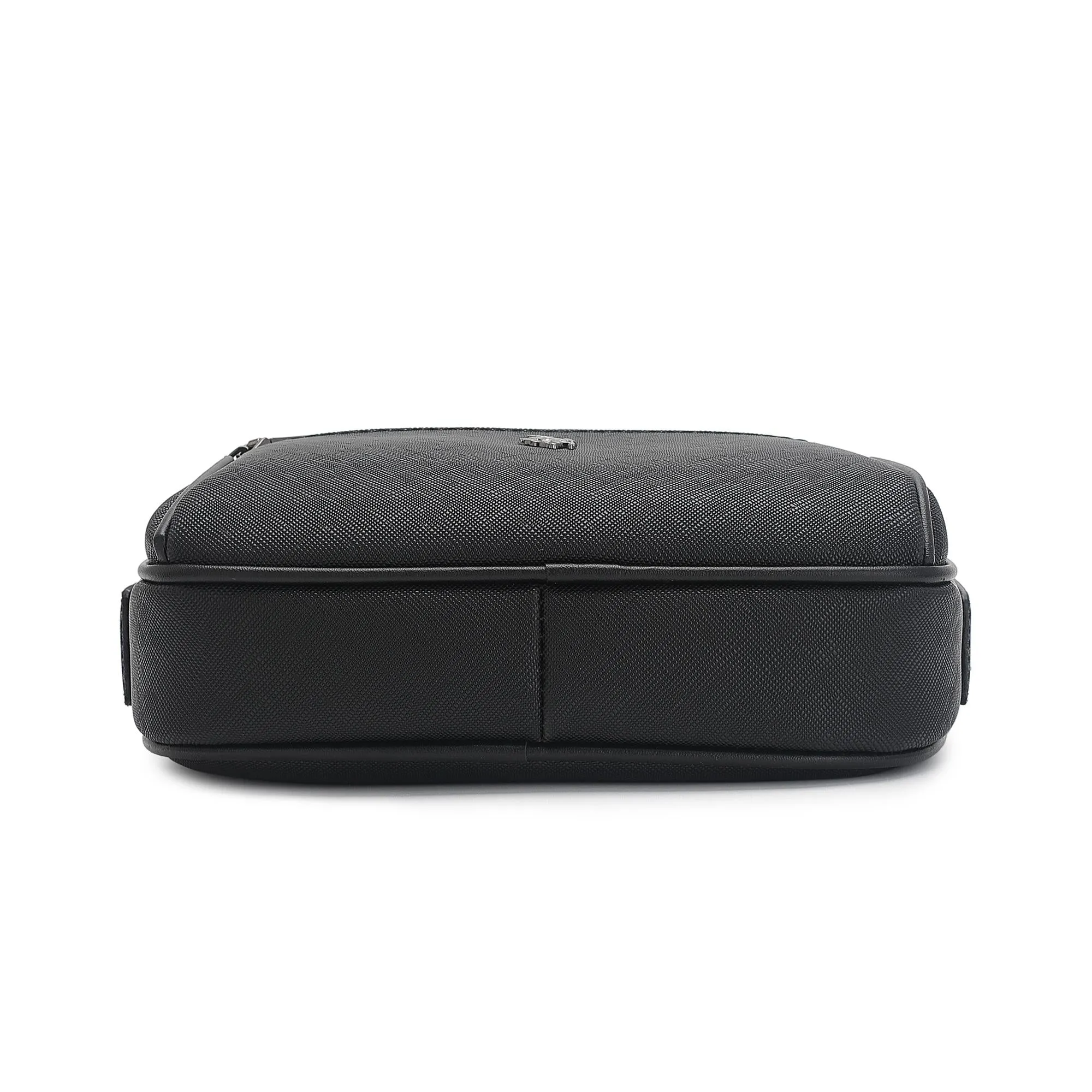 Men's Faux Leather Monogram Sling Bag - SXV 335