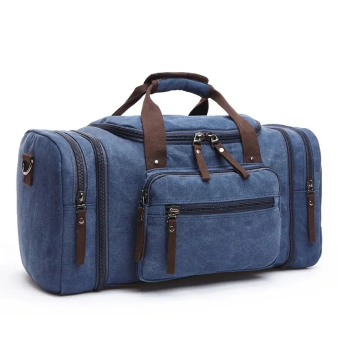 Men's Large Canvas Travel Bag