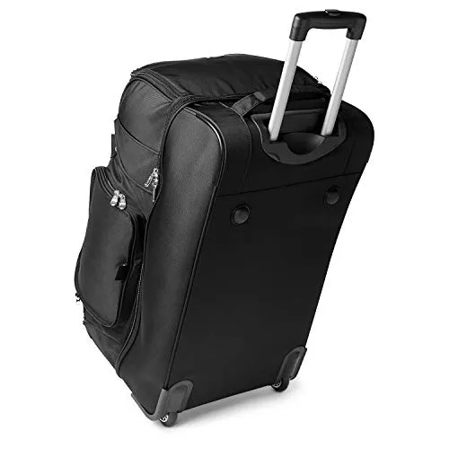 NFL New Orleans Saints Rolling Drop-Bottom Duffel Bag