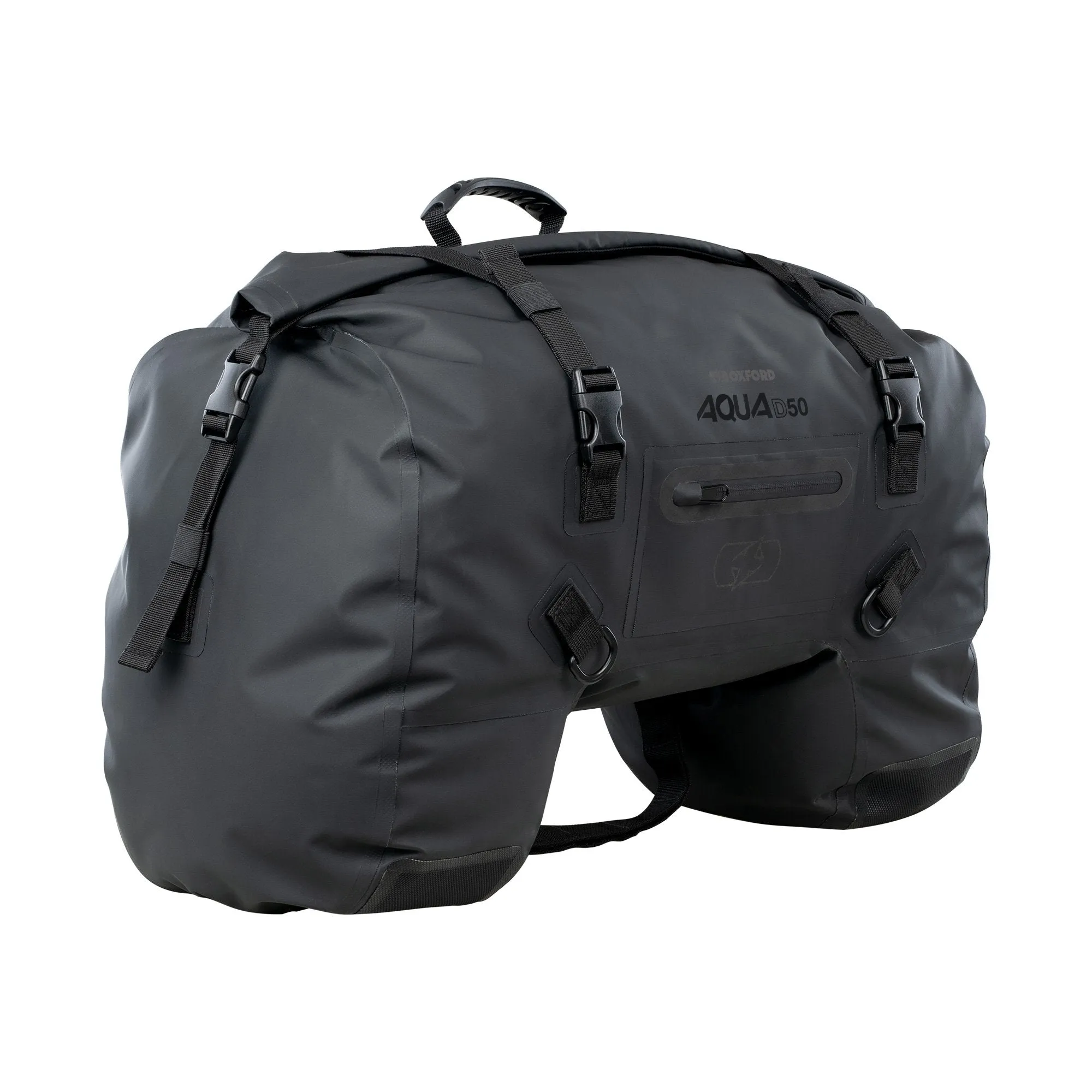 Oxford AQUA D 50 Duffle Bag Black Waterproof