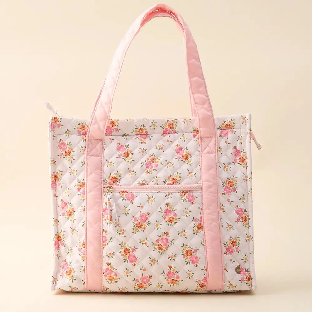 Quilted Tote Bag Daydream Cream