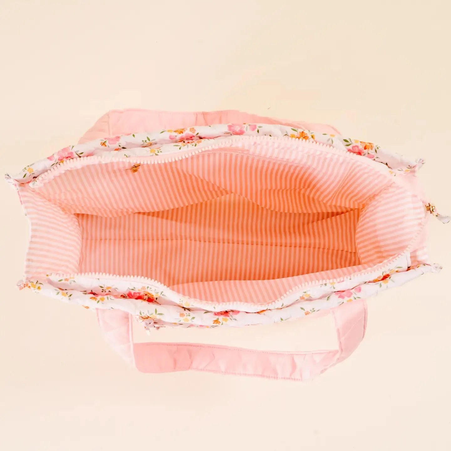 Quilted Tote Bag Daydream Cream