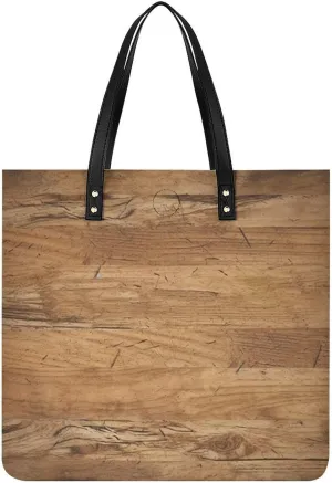 Retro Rough Oak Wall Handbag Leather Tote Shoulder Bag Satchel Handbag with Top Handles Large Casual Handbags with Shoulder Work Bag for Women Travel Purse Dating Gift