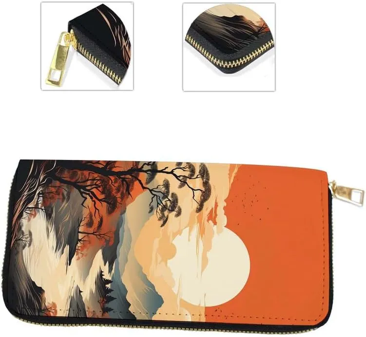 RFID Blocking Wristlet Wallet for Women & Teen Girls-Large Capacity Leather Phone Clutch with Removable Strap,