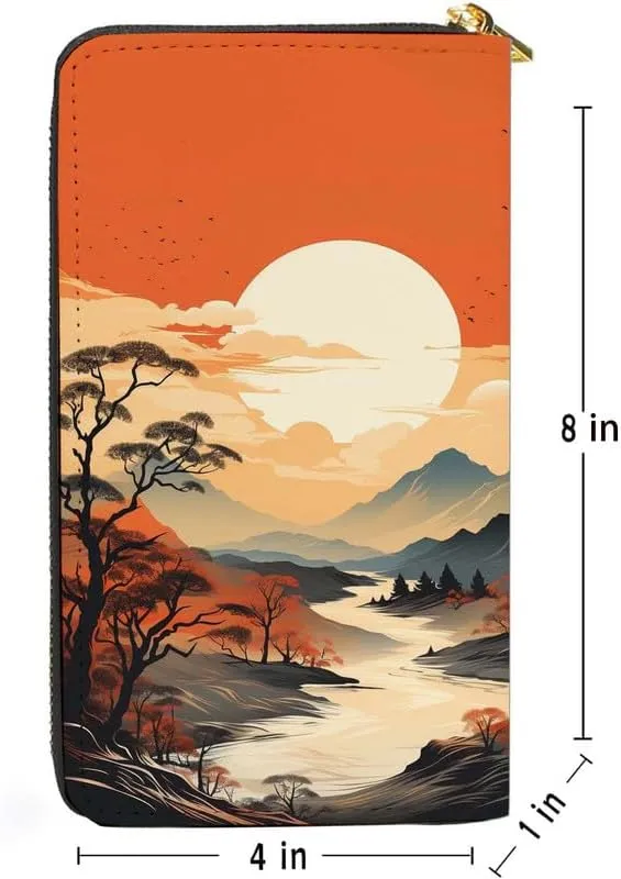 RFID Blocking Wristlet Wallet for Women & Teen Girls-Large Capacity Leather Phone Clutch with Removable Strap,