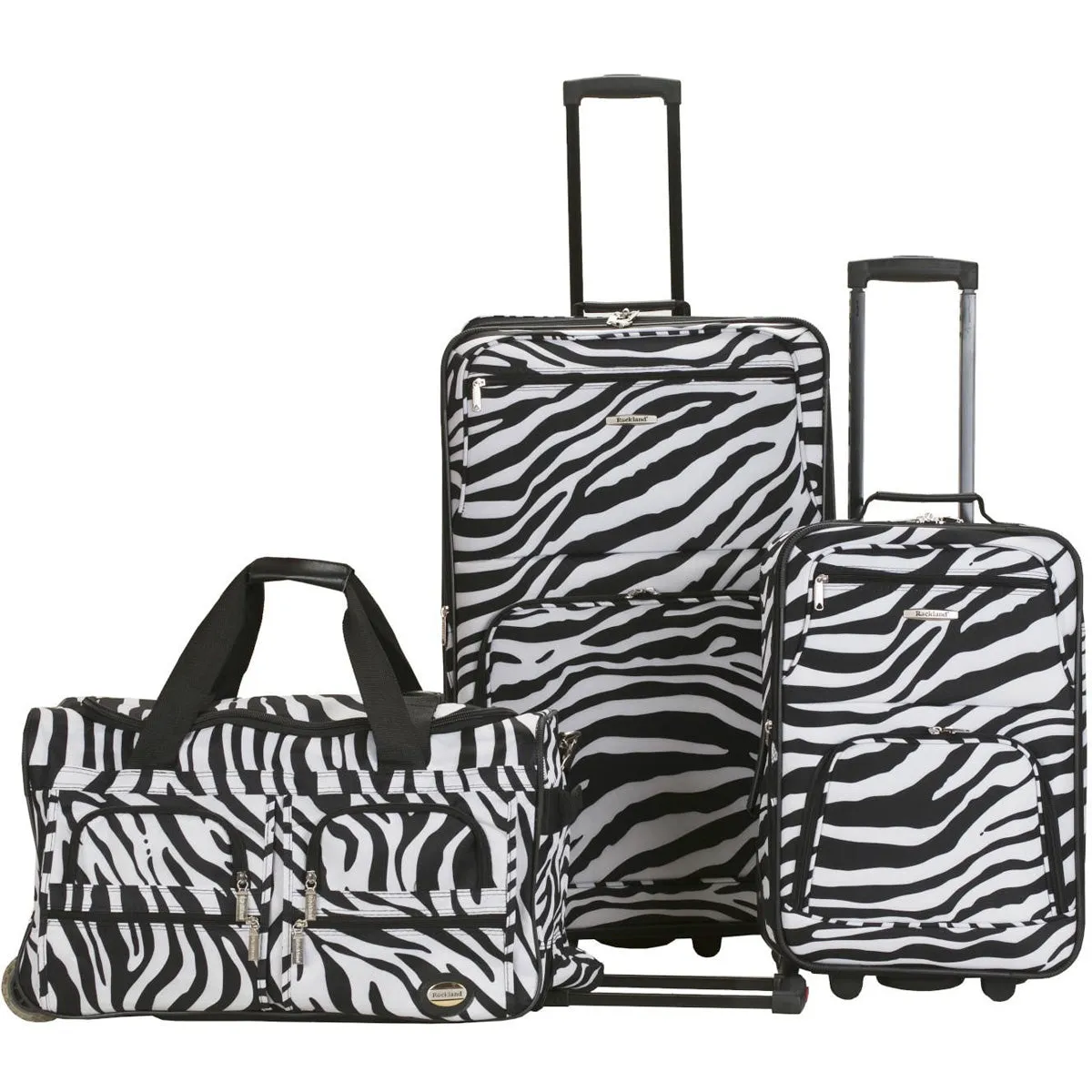 Rockland Luggage Spectra 3 Piece Luggage Set