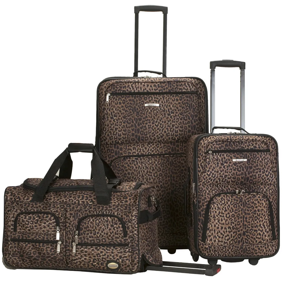 Rockland Luggage Spectra 3 Piece Luggage Set