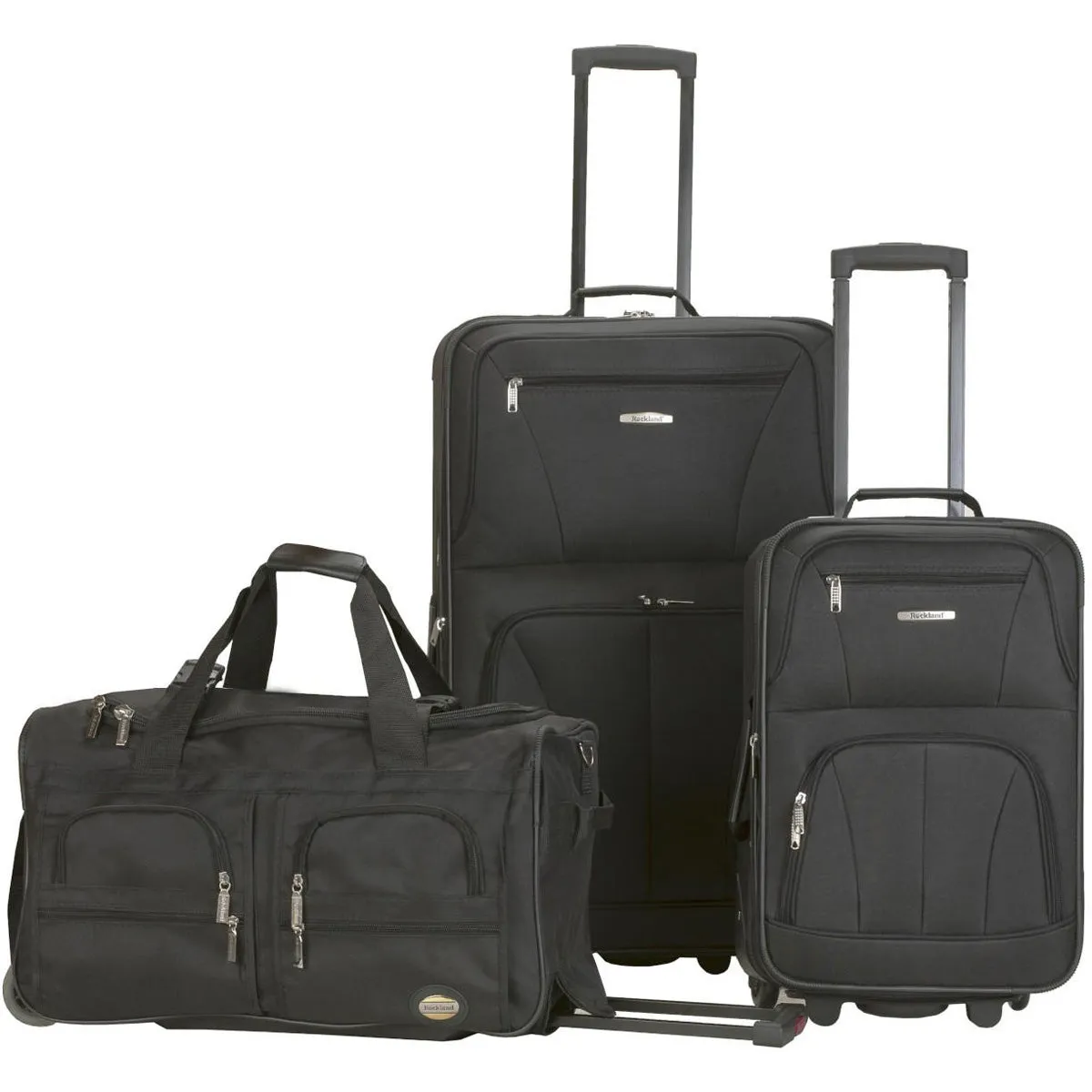 Rockland Luggage Spectra 3 Piece Luggage Set