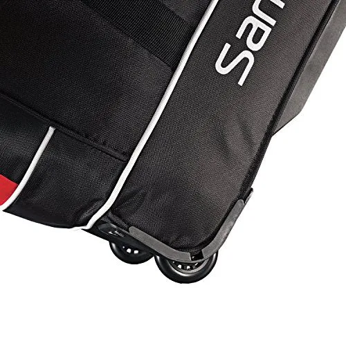 Samsonite Luggage Andante Wheeled Duffel, Black/Red, 22 Inch