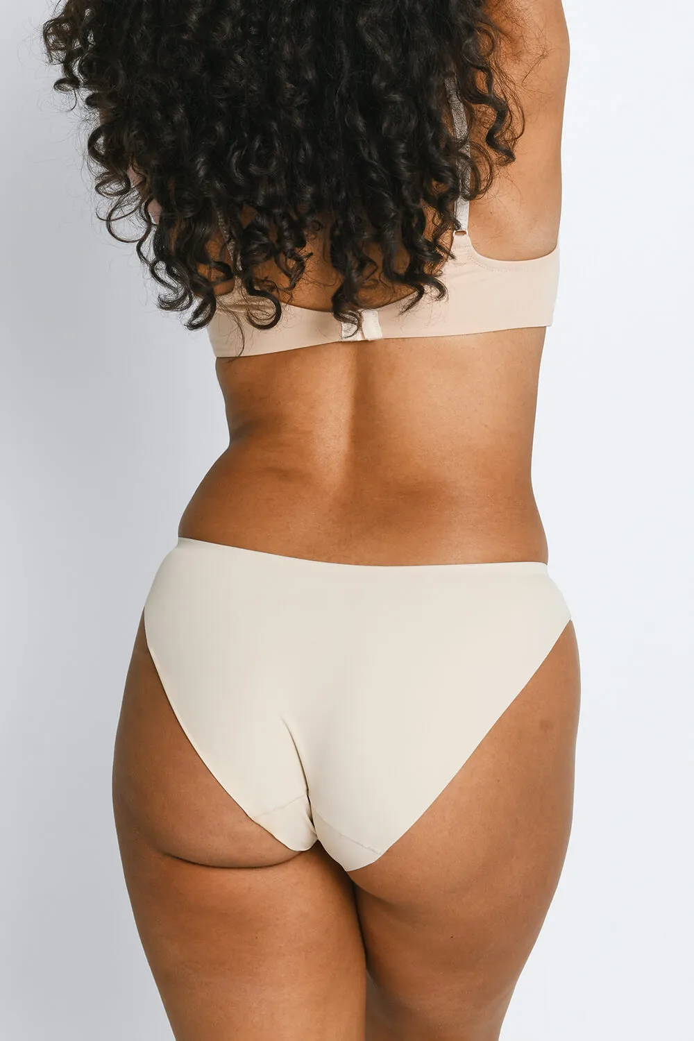 Seamless Bikini Knickers 3 Pack - Black