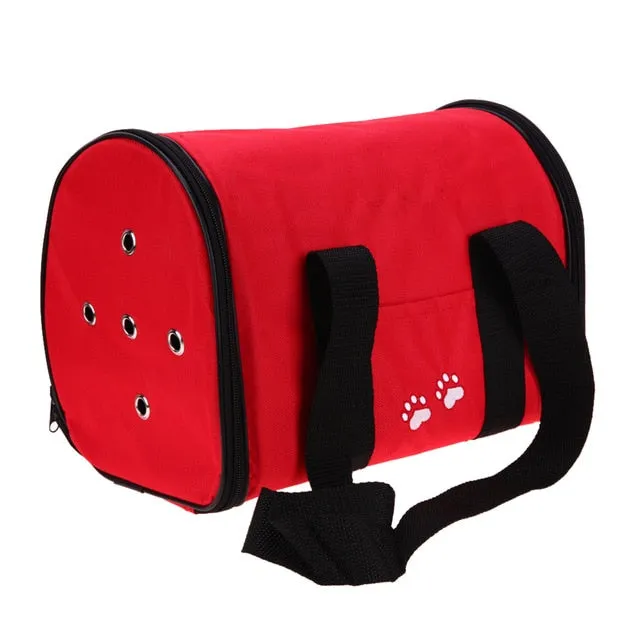 Sidiou Group Outdoor Foldable Carrier Bags Waterproof Oxford Pet Bag Pet Carrier Backpack