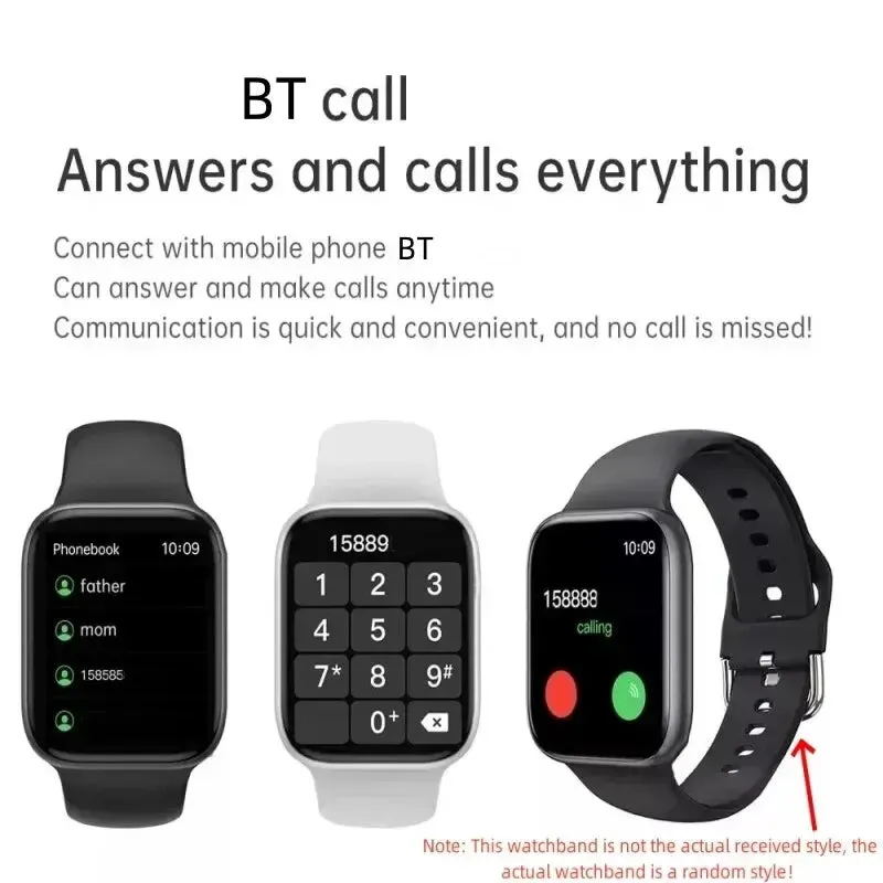 Smart Watch Answer Call Music Player Health Sport Bracelet Fitness