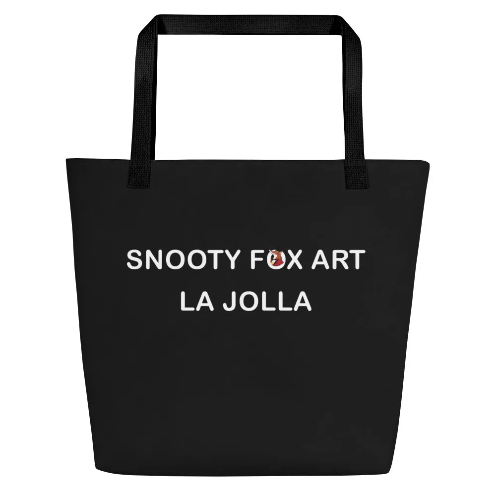 Snooty Fox Art Tote Bag - Snooty Fox Art La Jolla
