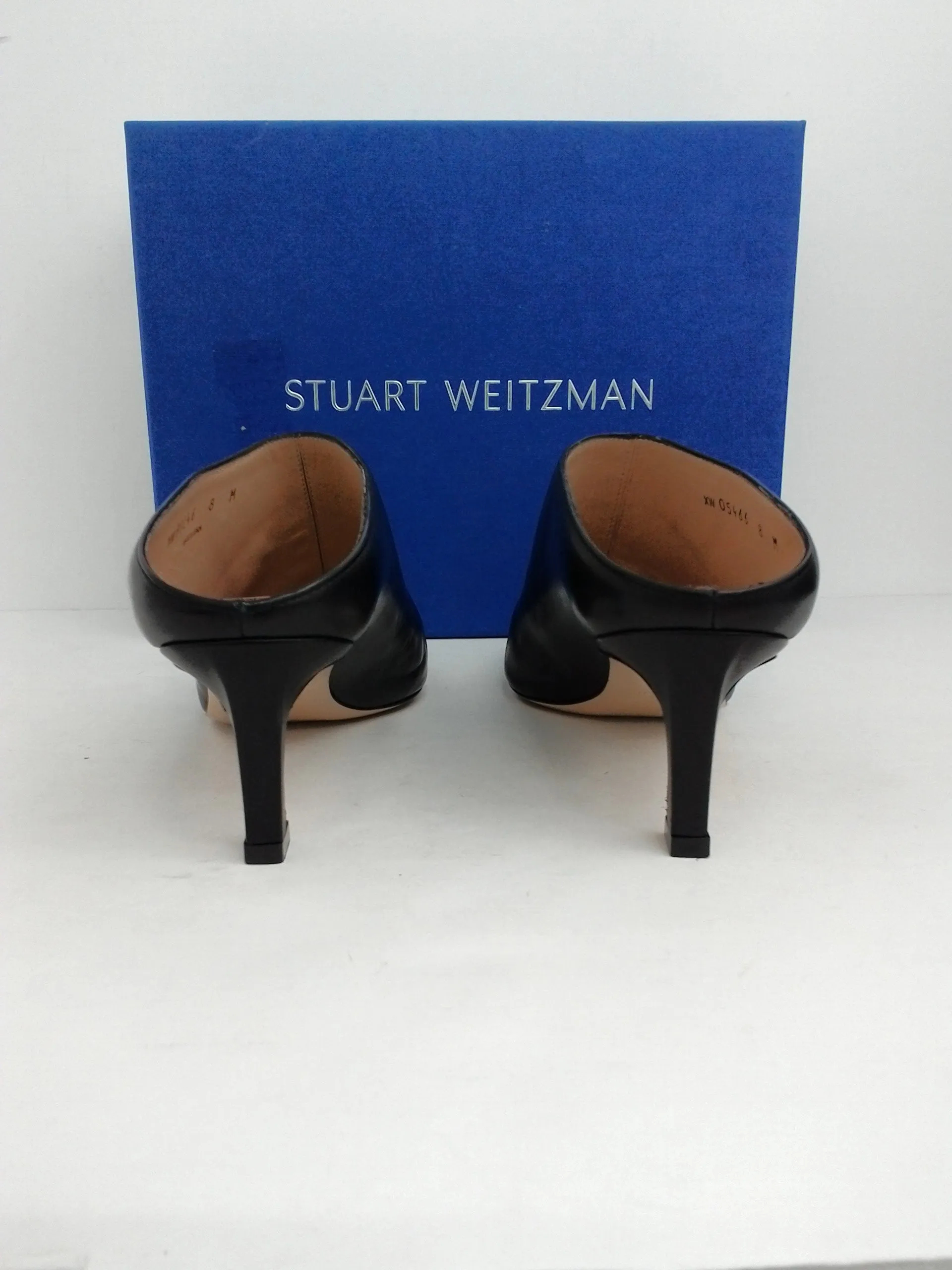 Stuart Weitzman Women's Mira Black Heel Size 8 M