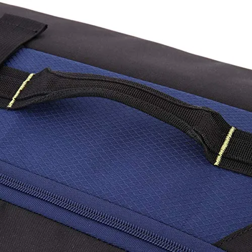SwissGear Extra Large Lightweight Rolling Duffel, Blue/Green
